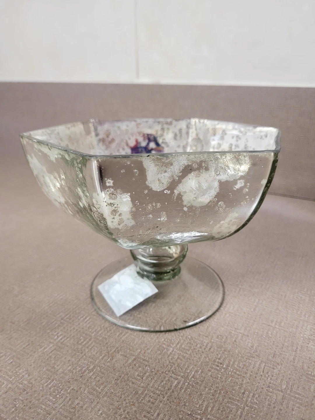 Hofland Mercury Glass Bowl