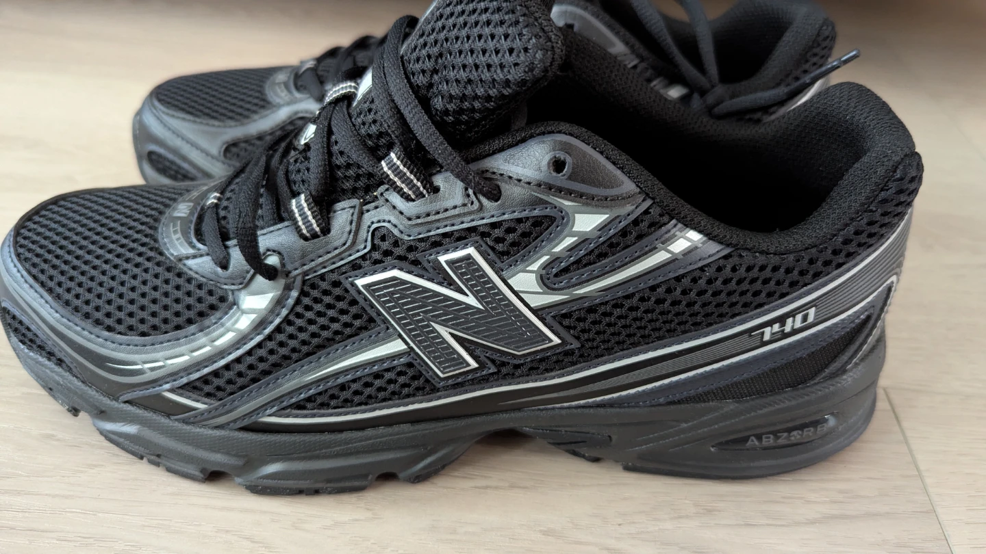 New Balance 740 Running Shoes - Black Men's US 10.5