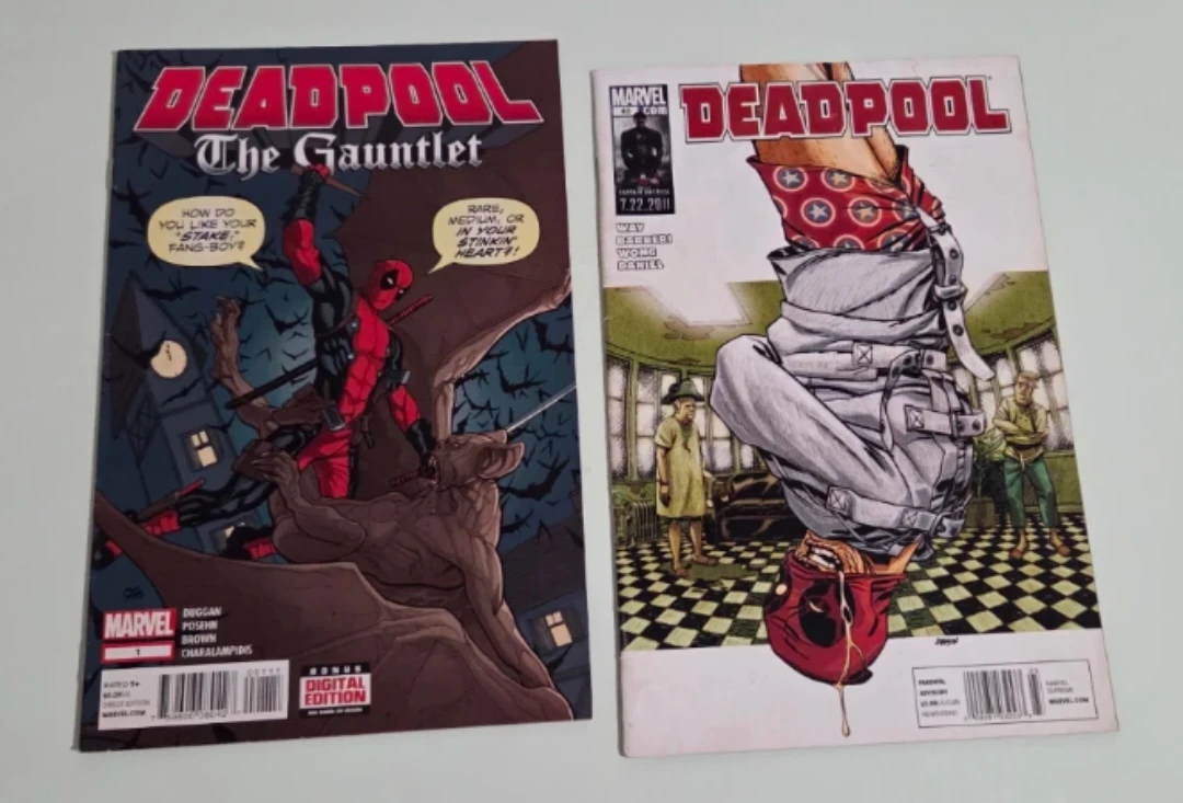 2 Deadpool Comic Books