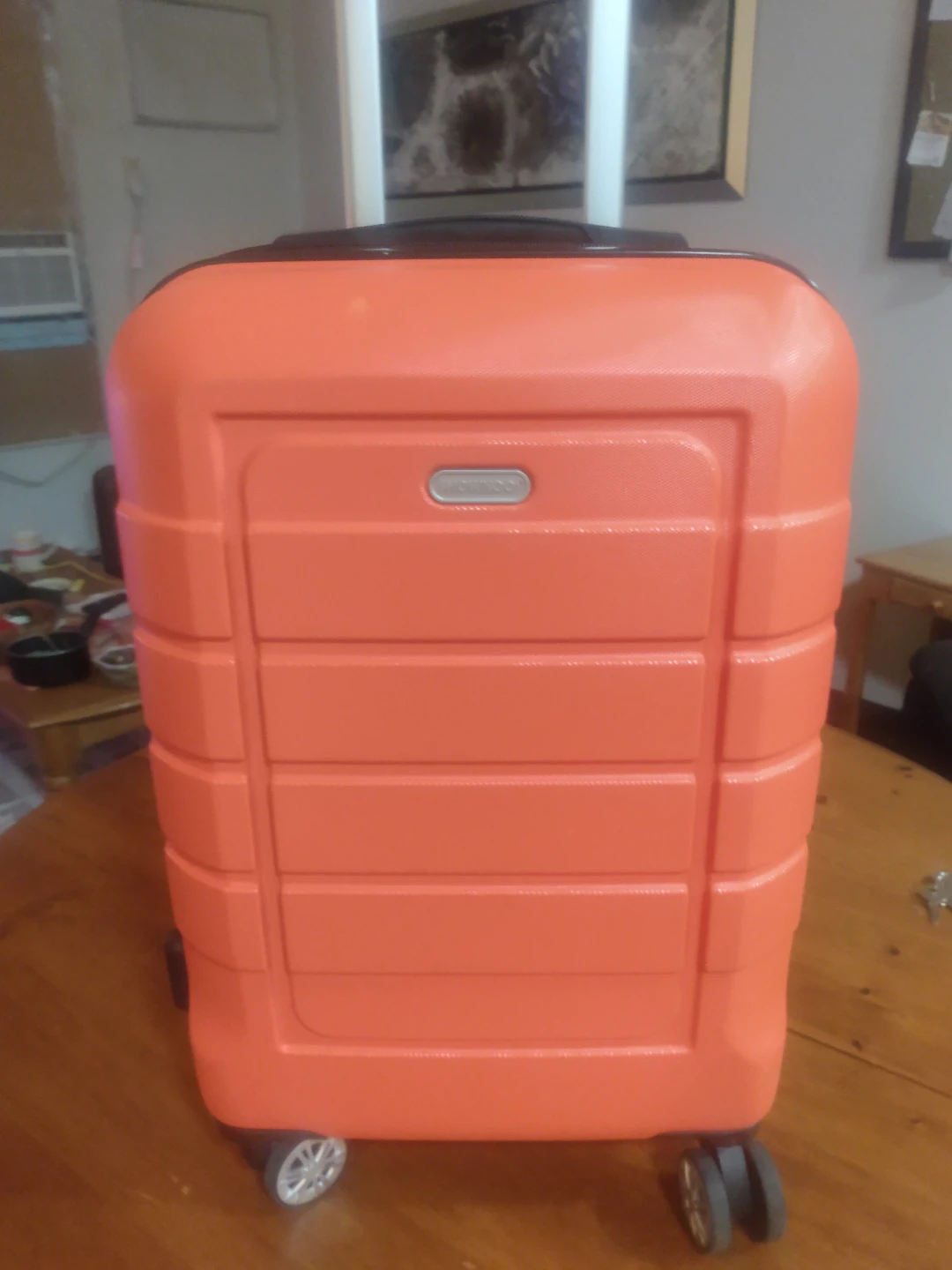Orange Hardside Spinner Luggage - photo 2