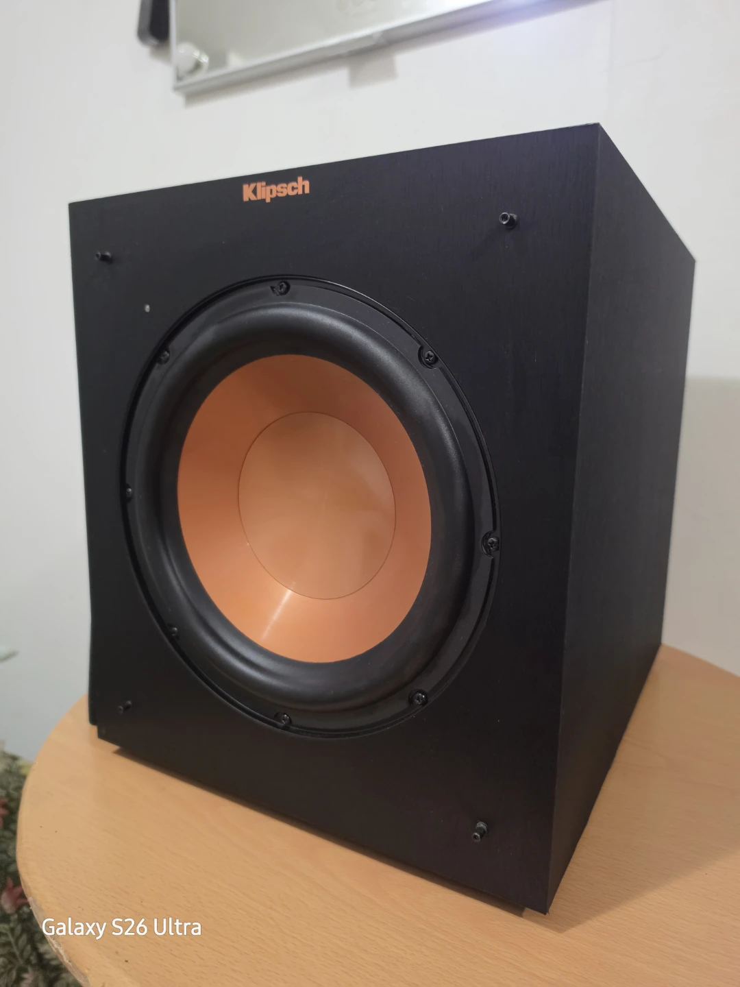 Klipsch R-10SW 300W Compact Front Firing Subwoofer - Black