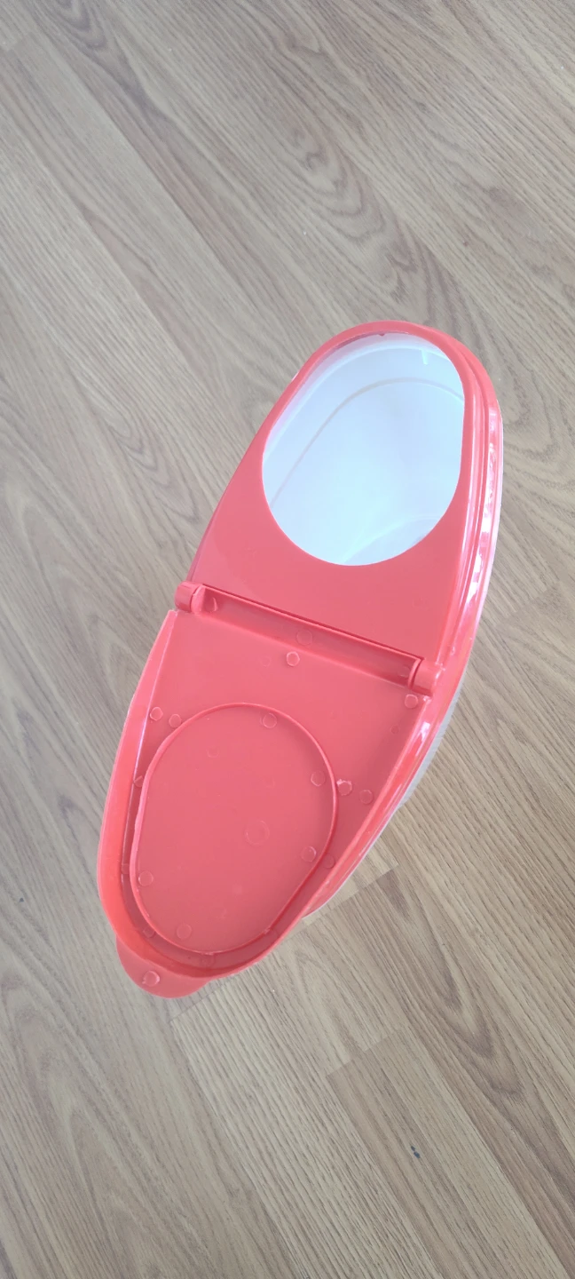 Plastic Storage Container with Red Lid - photo 4