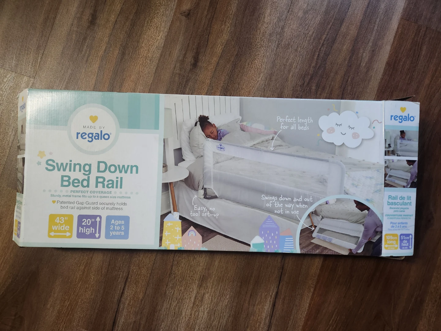 Regalo Swing Down Bed Rail