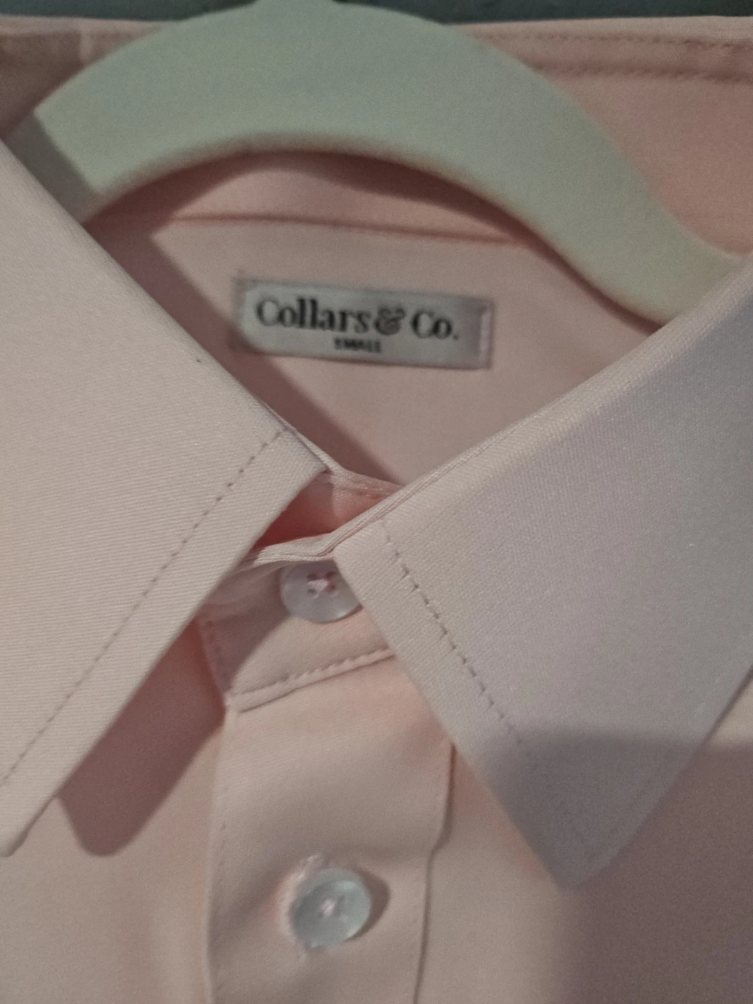 Collars & Co. Pink Polo Shirt - Small - photo 2