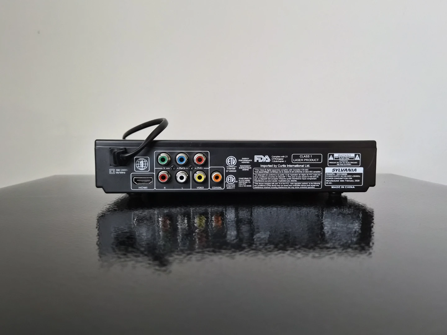 Read Bio | Sylvania DVD Player (no remote - read bio) - photo 3