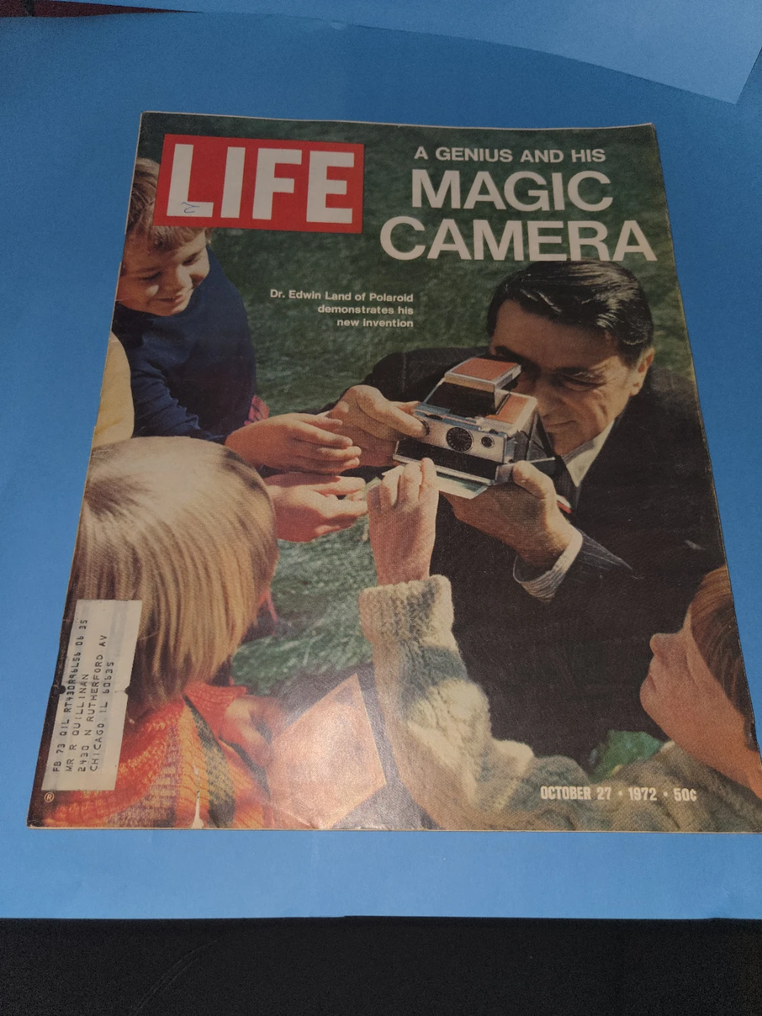 LIFE  October 27, 1972 - "A Genius and His Magic Camera"