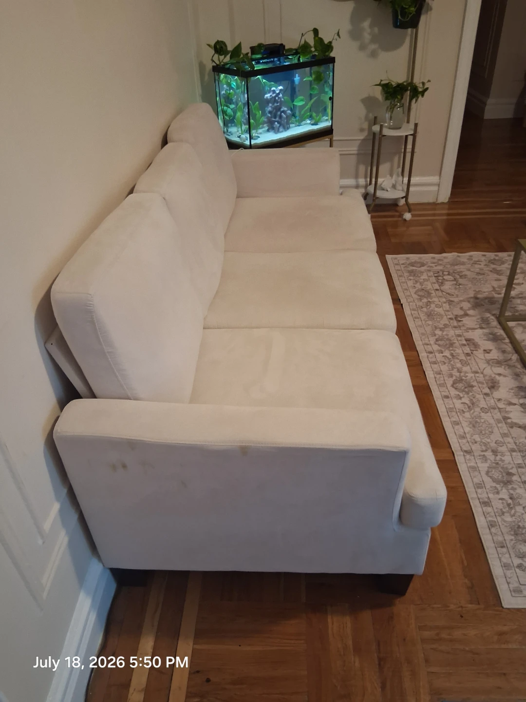 Simple-Assembly  Beige 3-Seater Sofa - photo 4