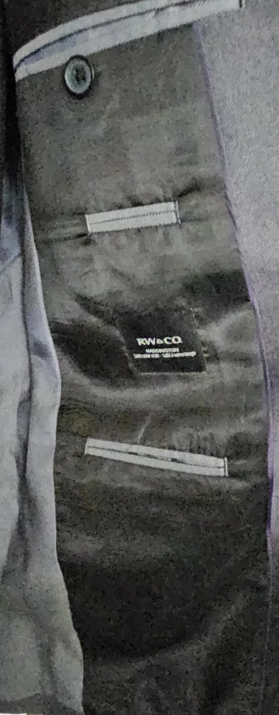 RW & CO. Men's Suit Jacket & Pants size 40 - photo 2