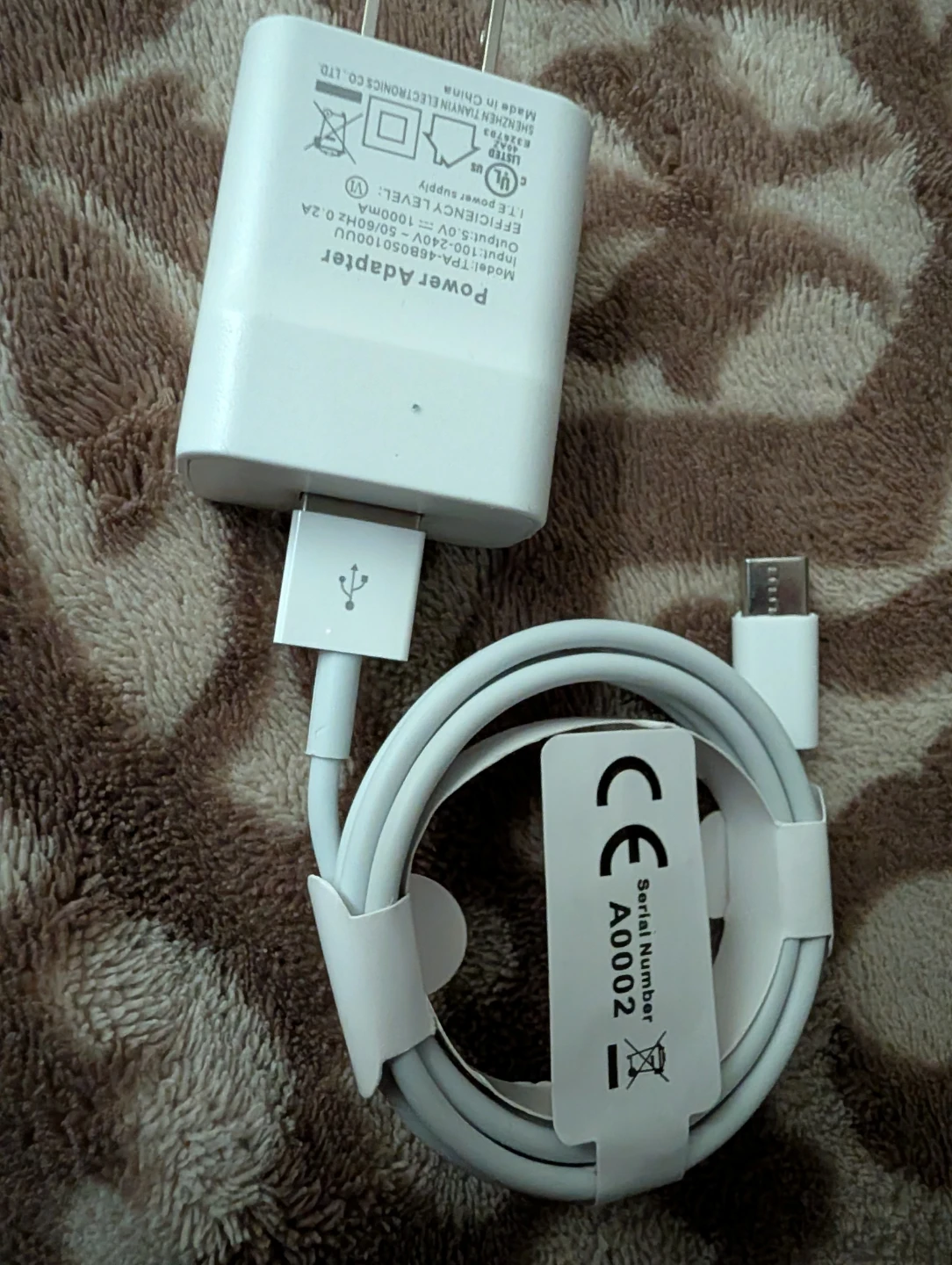 Power Adapter and USB-C Cable Set