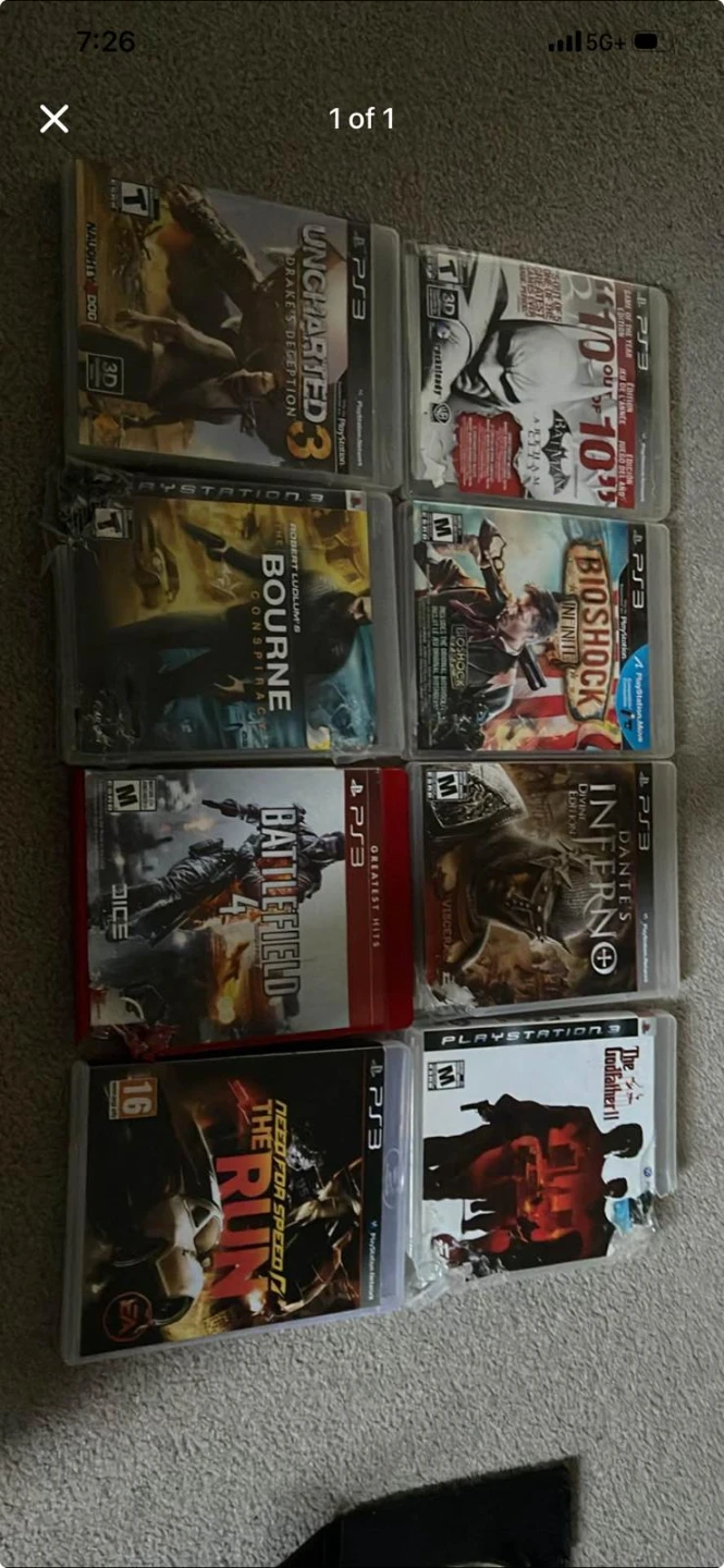 Playstation 3 Games Lot READ DESCRIPTION