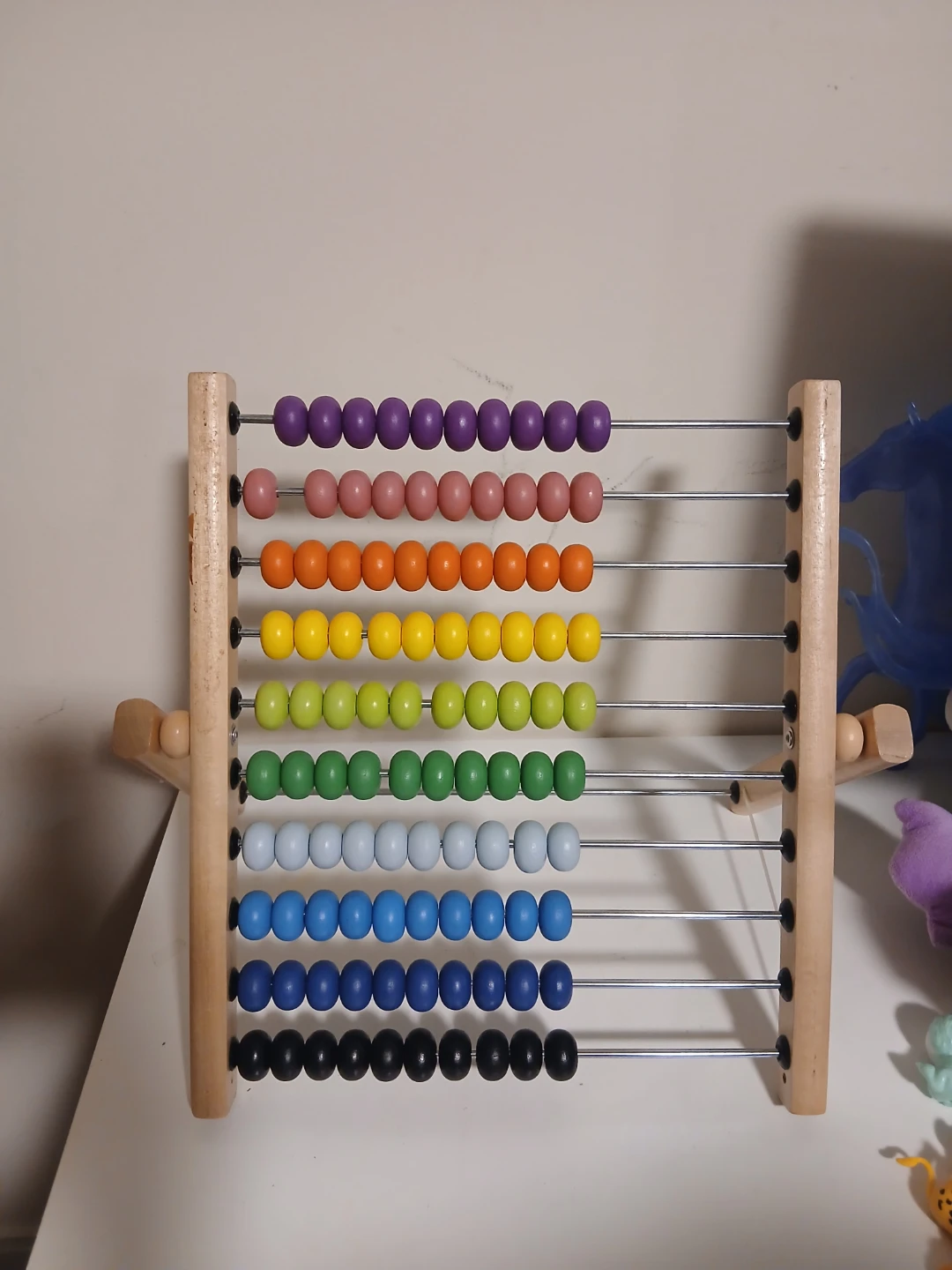 IKEA Wooden Abacus with tea set - photo 3