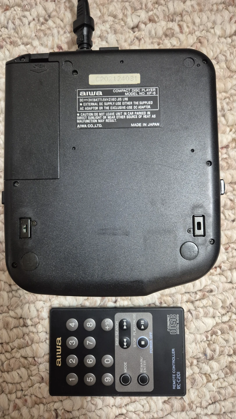 Aiwa XP-6 Compact Disc Player(For Parts) - photo 5
