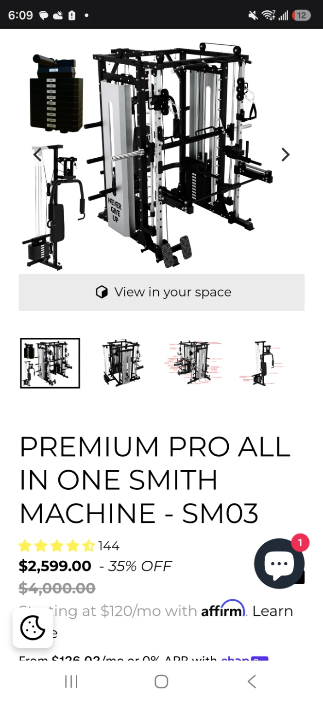 Premium Pro All In One Smith Machine - SM03