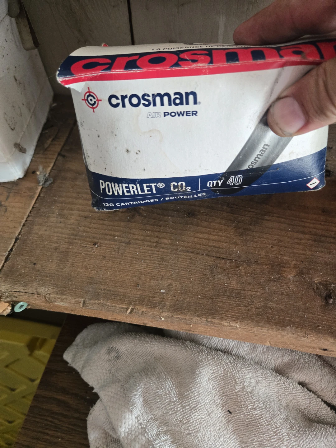 Crosman Powerlet CO2 12G Cartridges - QTY 40