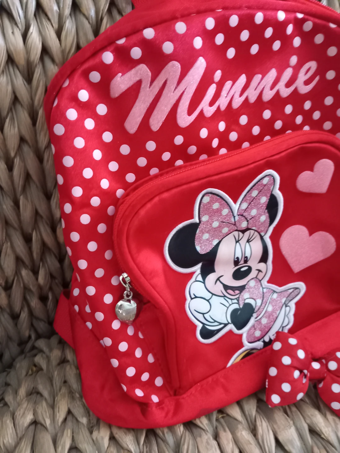 Minnie Mouse Red Polka Dot Backpack - photo 3
