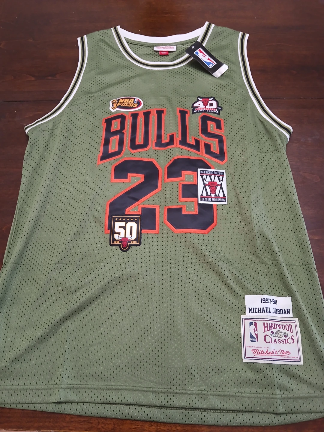 Micheal Jordan Chicago Bulls Military Jersey