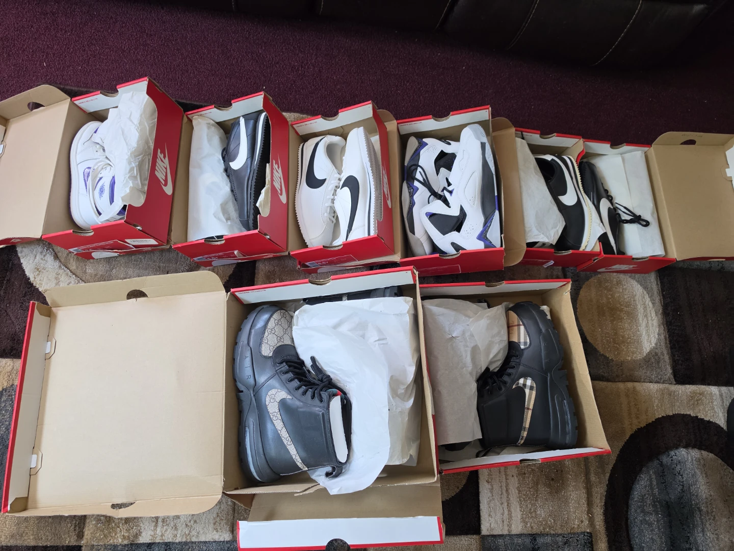 New Nike, Jordan, Vans and Air Force one shoes 2009
