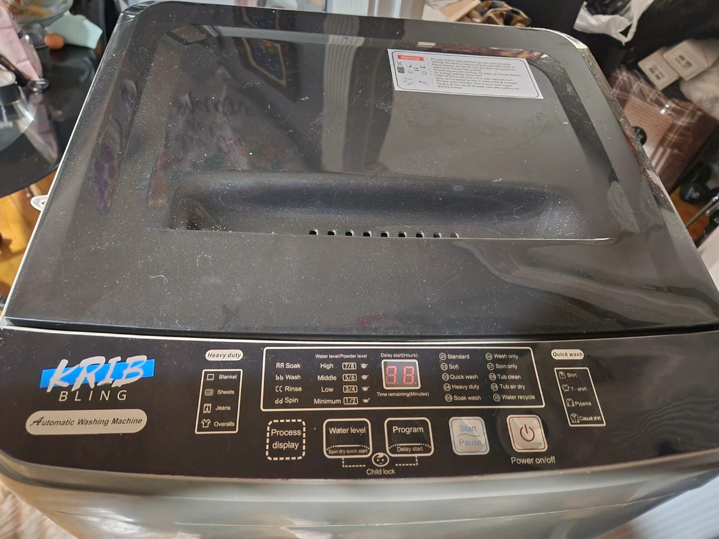 KRIB Bling Automatic Washing Machine - photo 2
