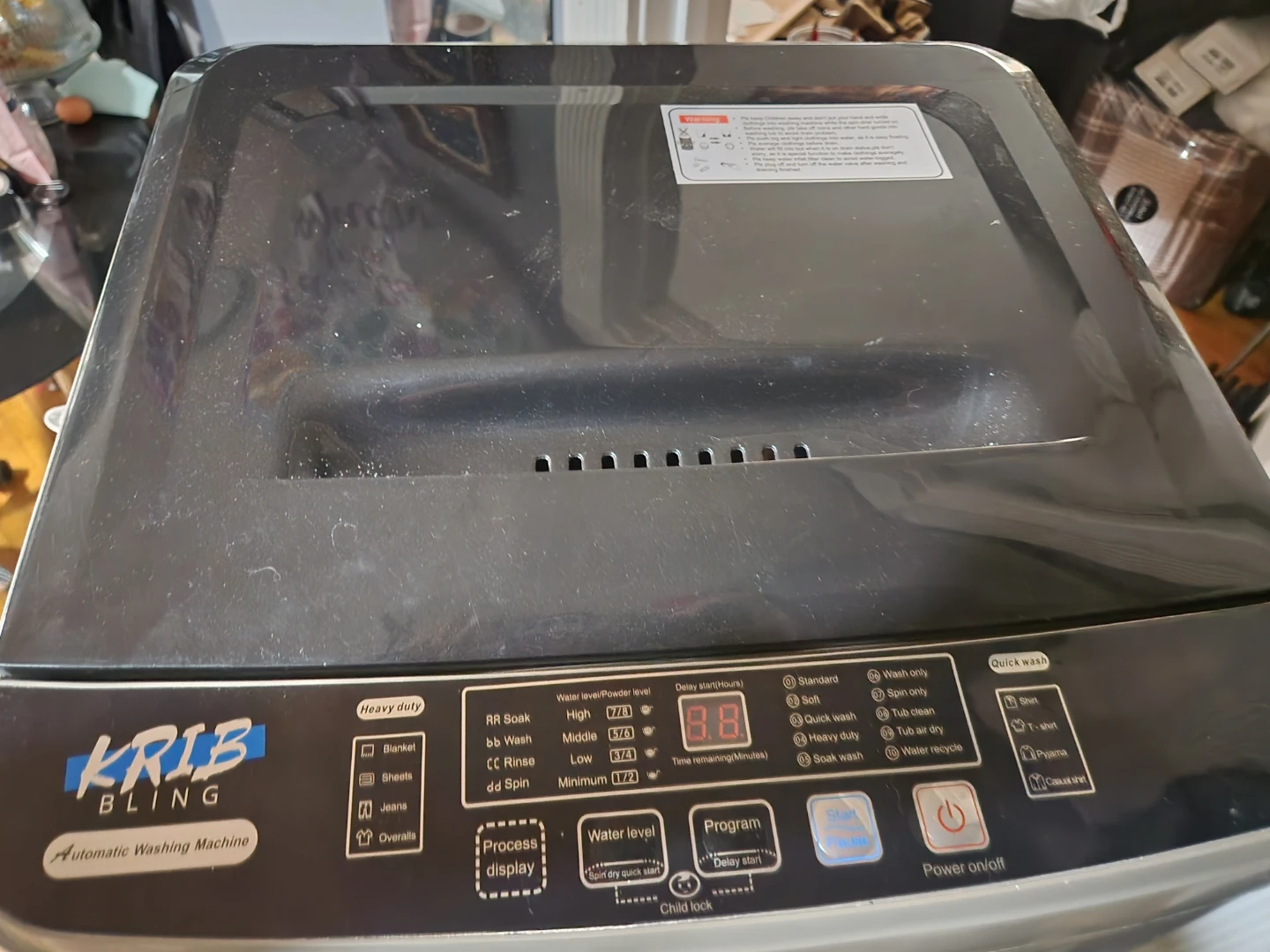KRIB Bling Automatic Washing Machine - photo 5
