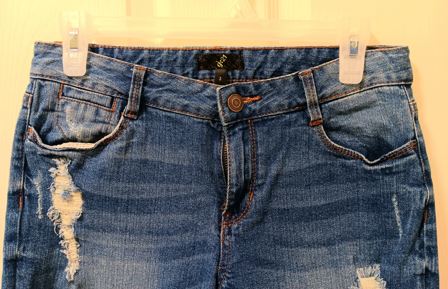 👖G21 Blue Distressed Denim Jeans👖