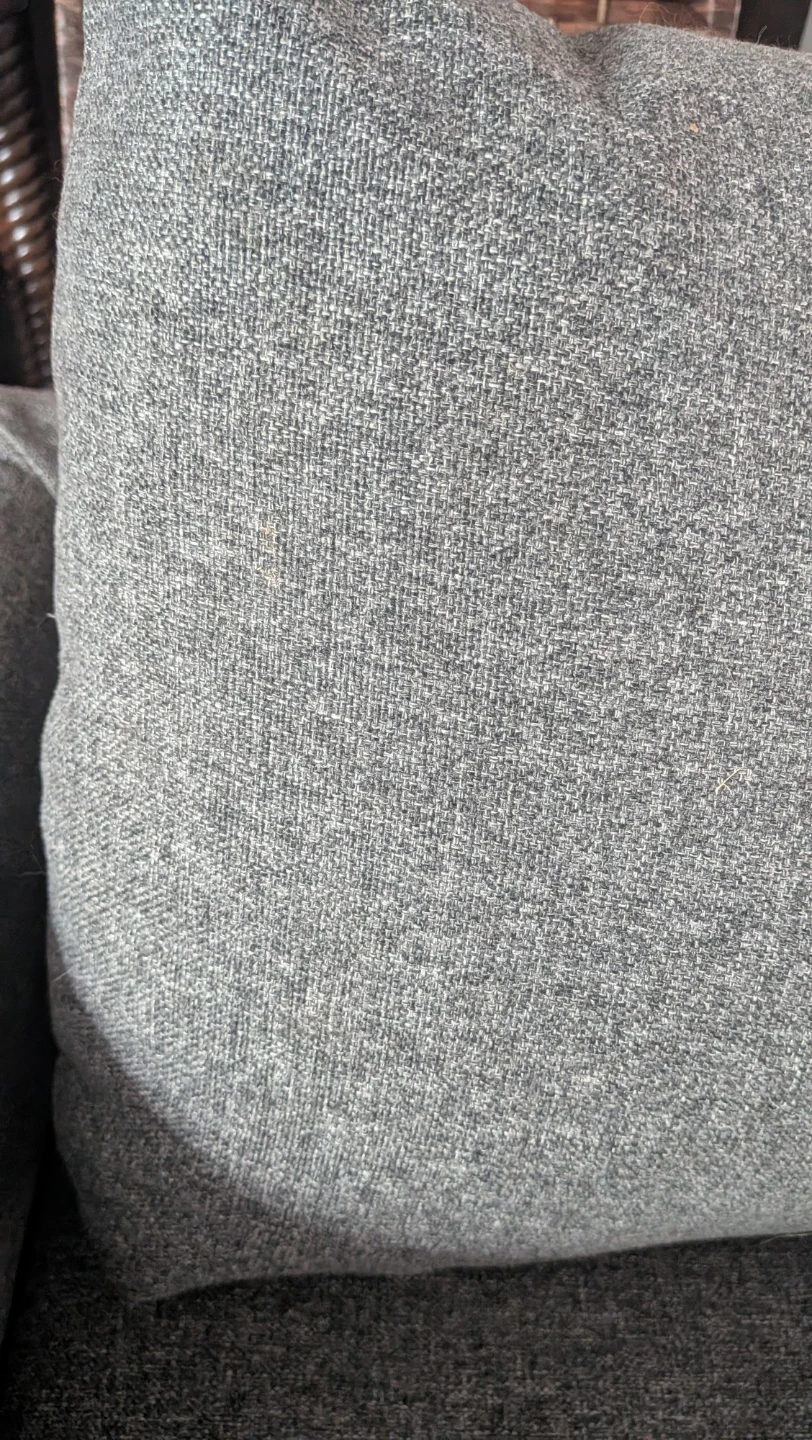 Ikea Grey Armchair washable cushion & back covers - photo 4