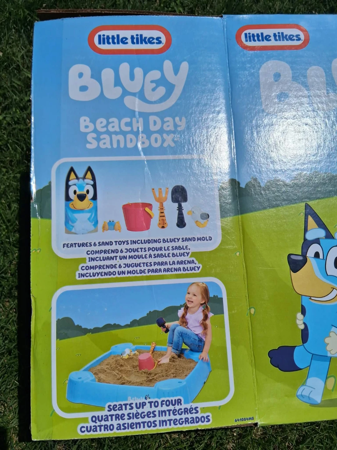 Little Tikes Bluey Beach Day Sandbox with Accessories - photo 2