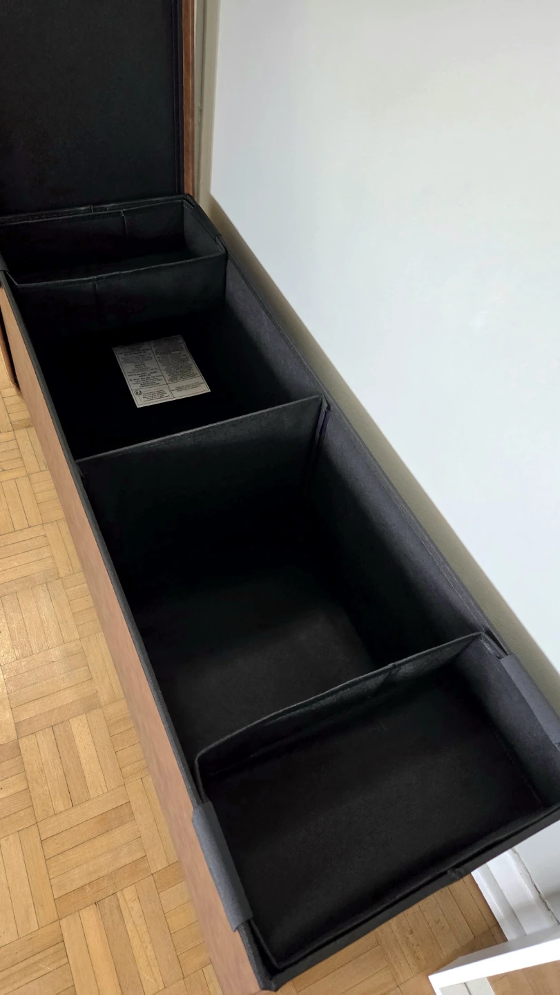 43" Entryway Padded Bench Storage *new - photo 3