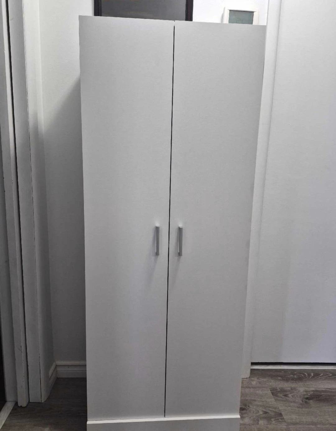White Double Door Cabinet