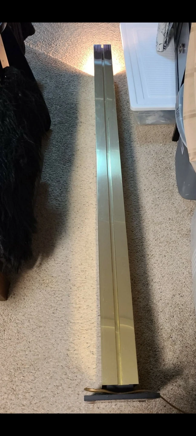 Tall Gold Framed brass designer lamp - photo 5