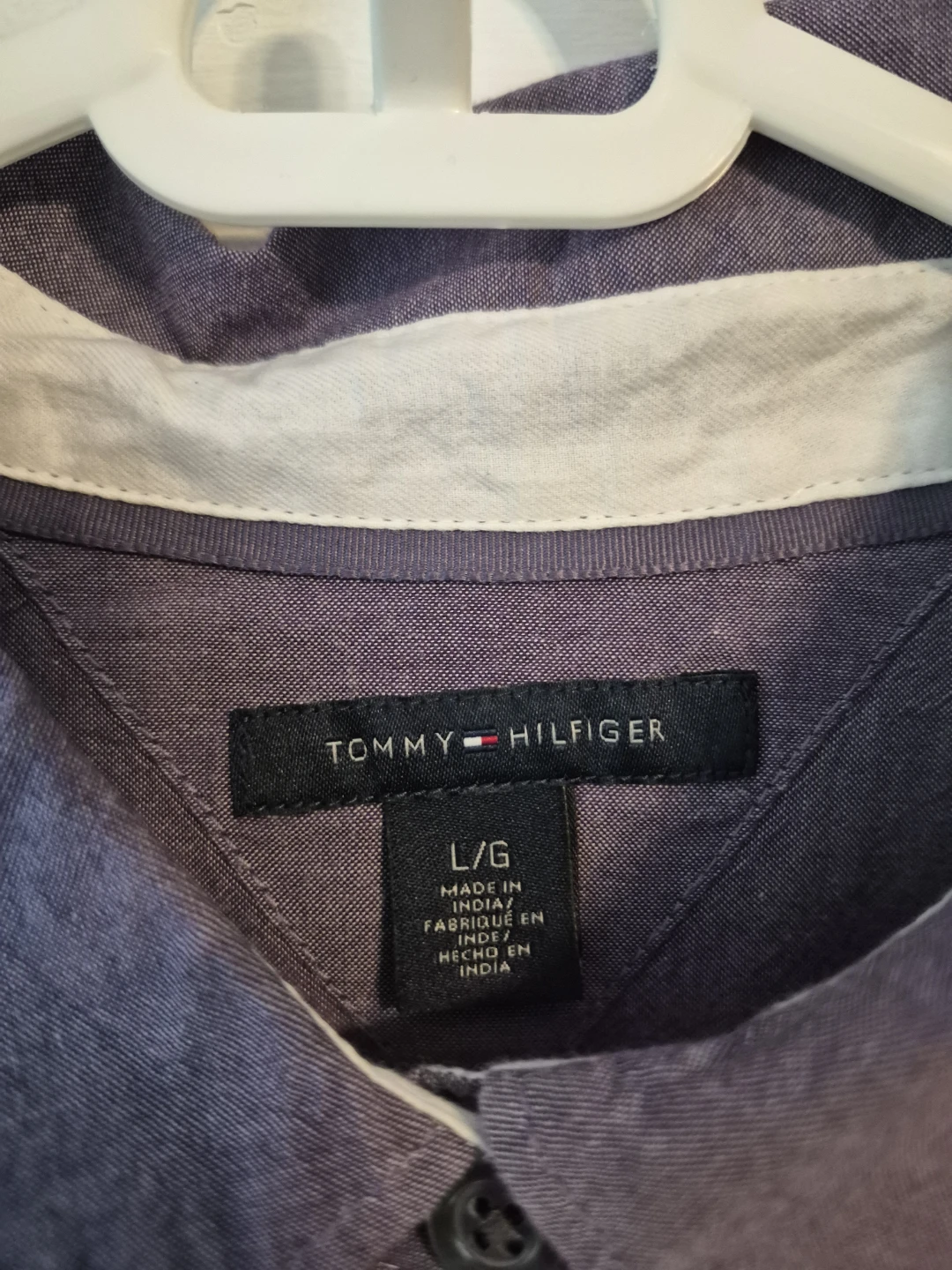 Tommy Hilfiger Purple Button-Up Shirt - photo 3