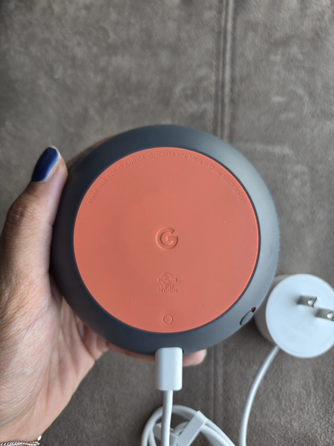 Google Nest Mini (2nd Gen) Charcoal - photo 2
