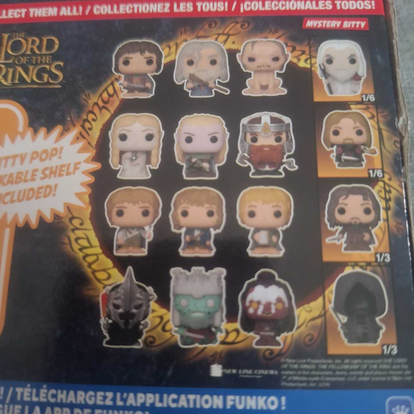Funko Lord of the Rings Bitty Pop! Mystery 4 Pack - photo 2