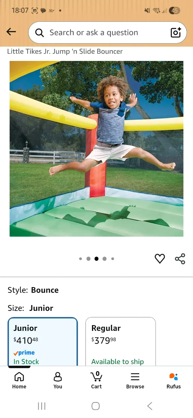 Little Tykes Jr. Jumpy Castle - photo 3