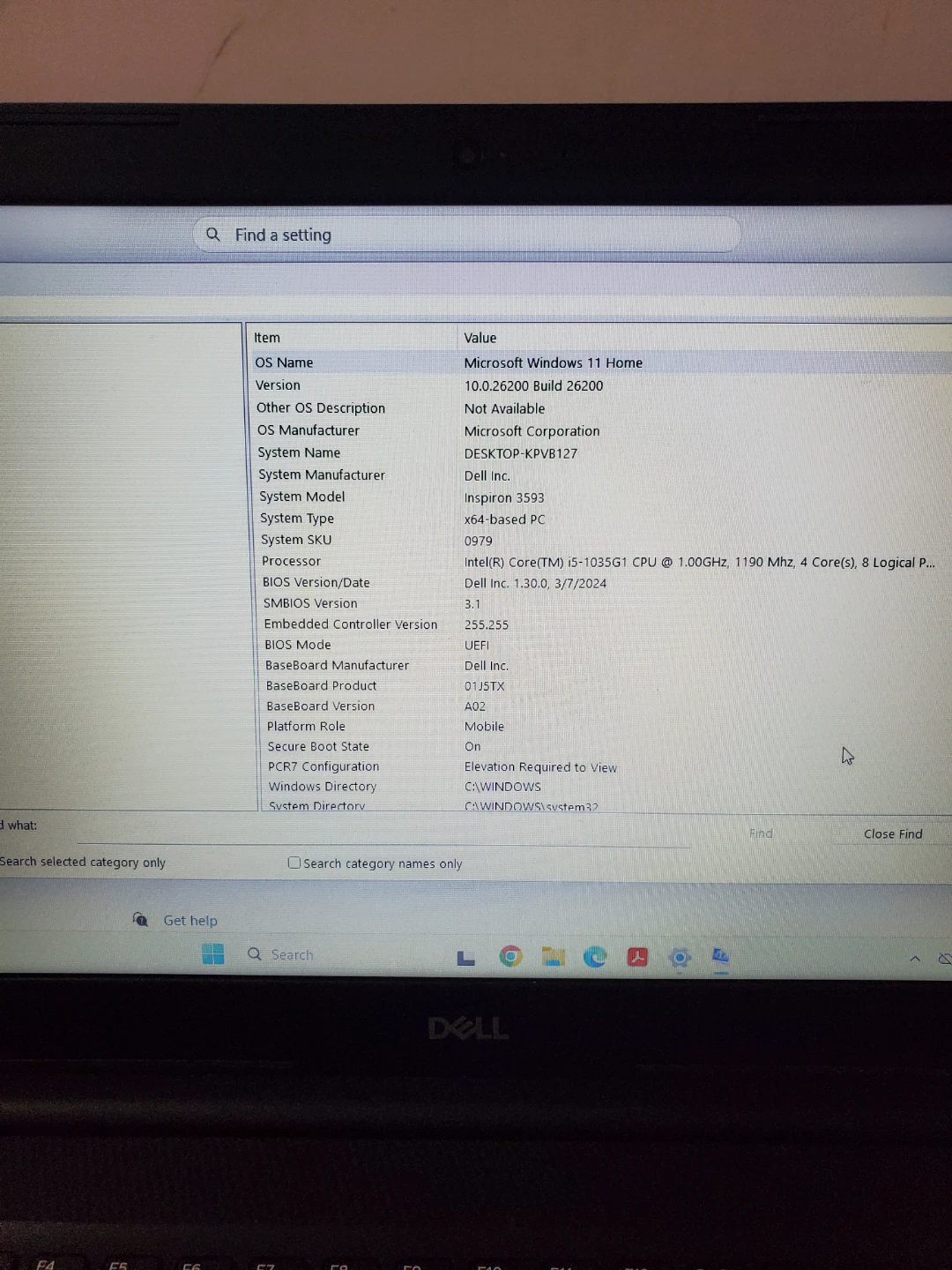Dell Inspiron 3593 Laptop - photo 4