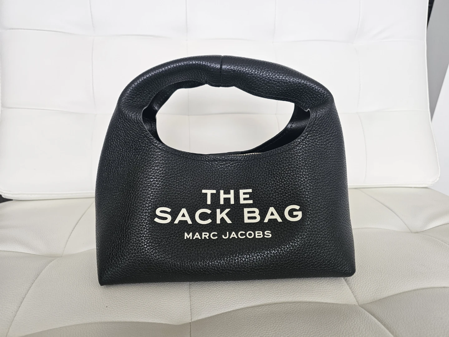Authentic Marc Jacobs The Sack Bag Black Leather - photo 3