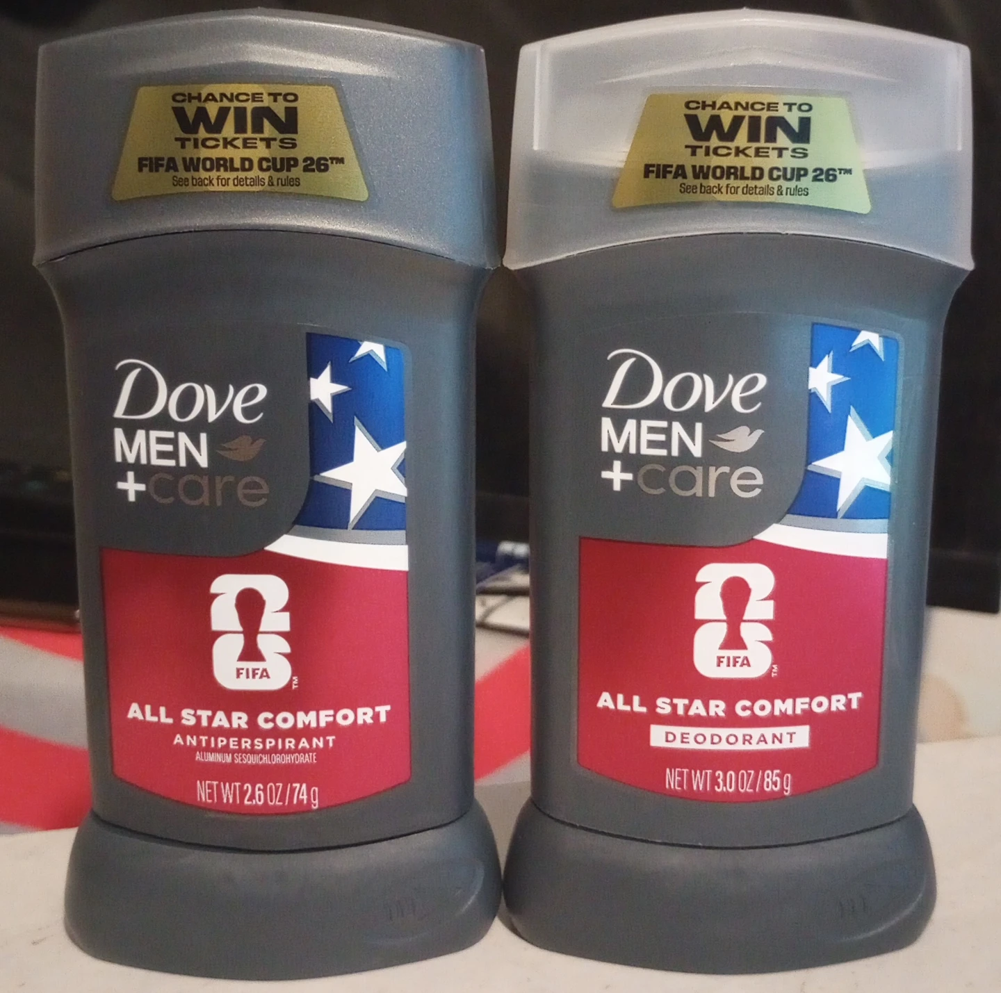 Dove Men FIFA World Deodorant - 2 for $8 - photo 2