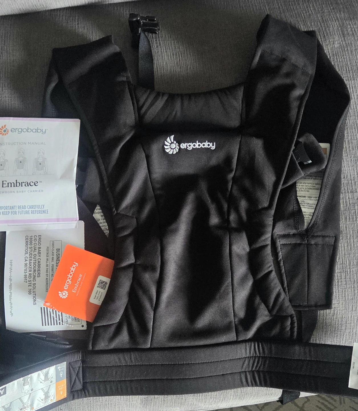 Ergobaby Embrace Newborn Baby Carrier for Infants - photo 2