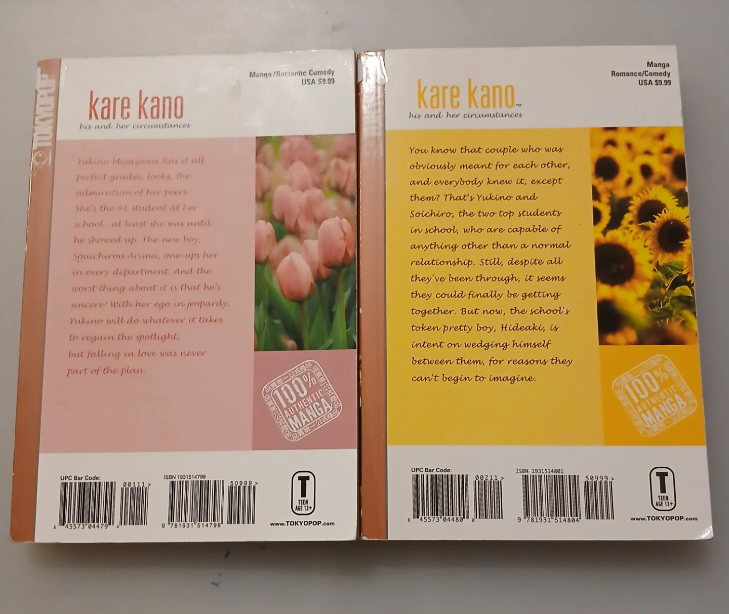Kare Kano Manga Volumes 1 & 2 - photo 3