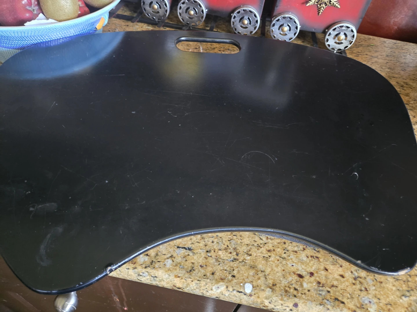 Black Lap Desk with Handle