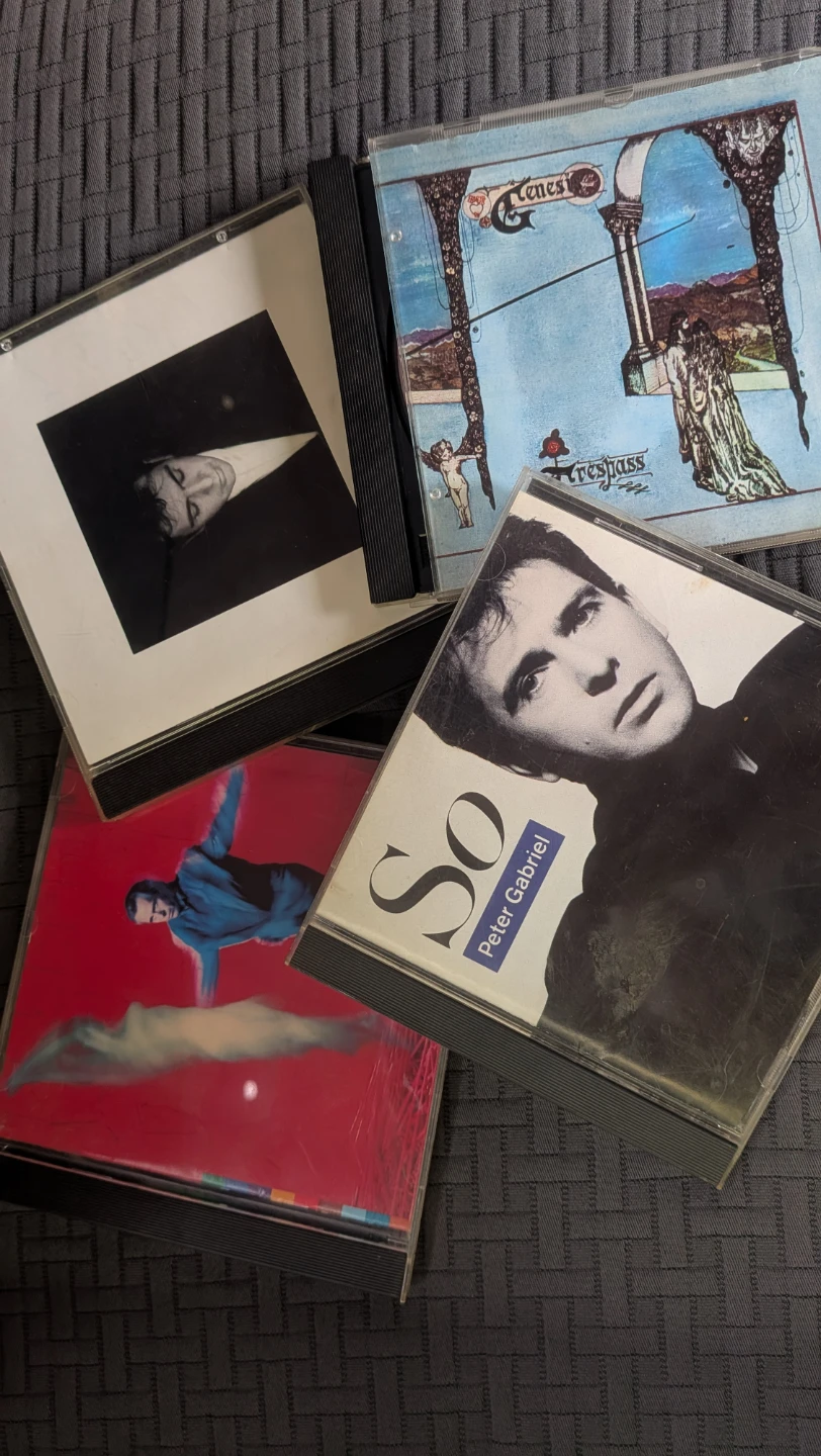 Peter Gabriel and Genesis CDs ALL FOR $10