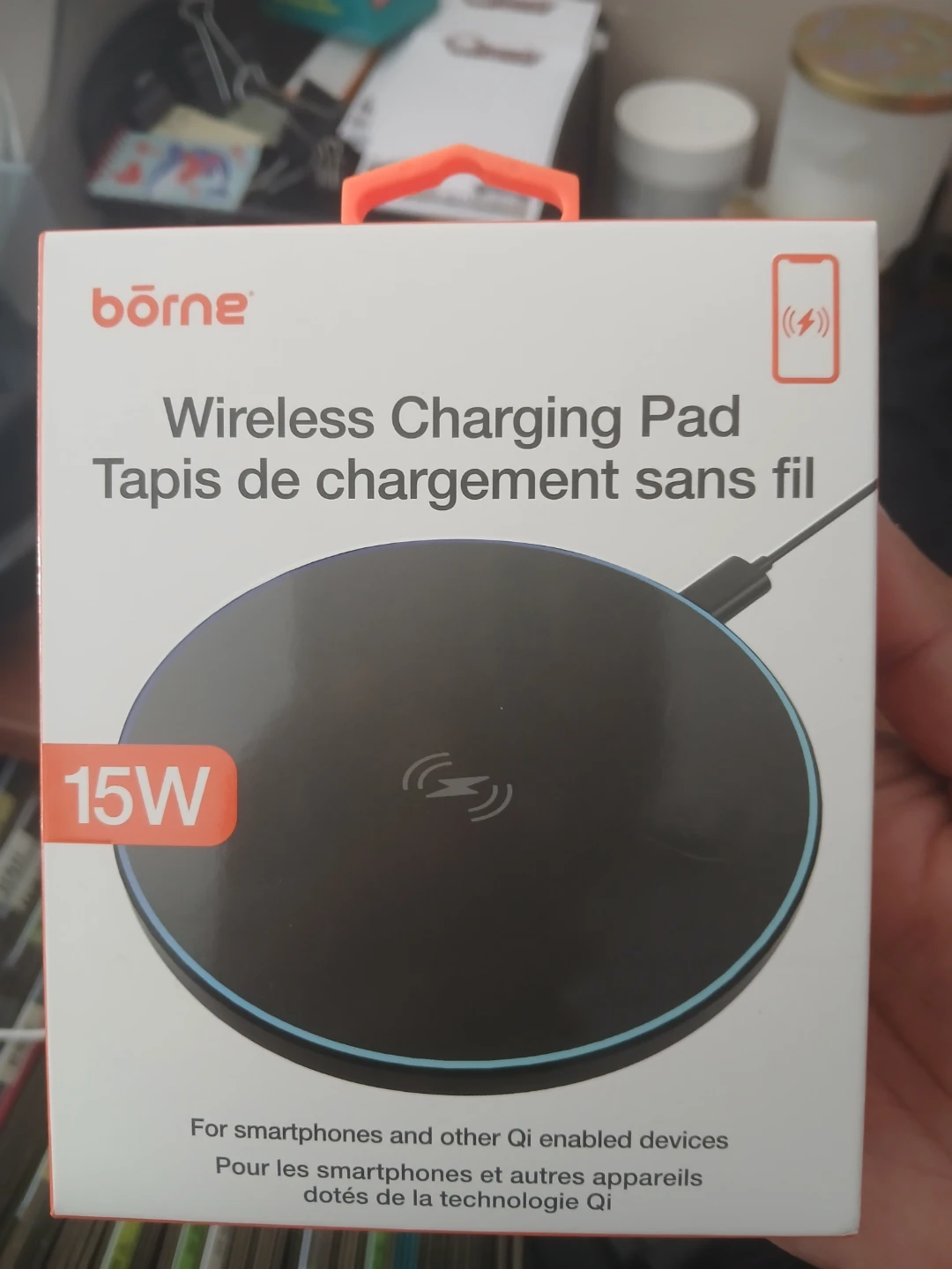 Borne 15W Wireless Charging Pad - photo 3