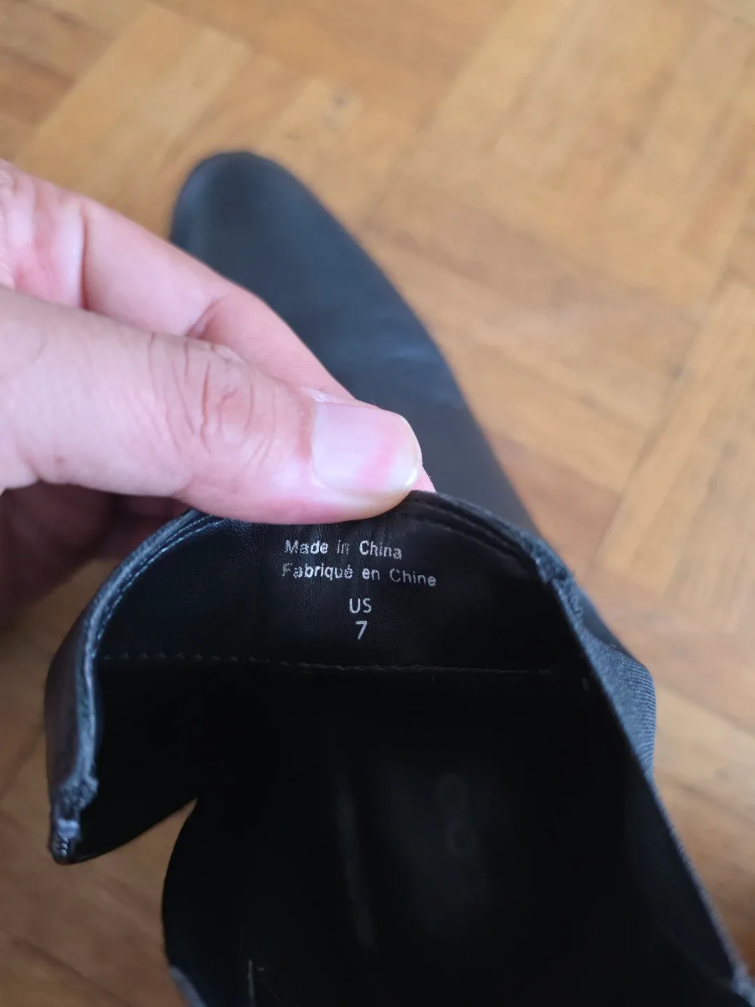 ALDO Black Chelsea Boots - Women's Size 7 - photo 3