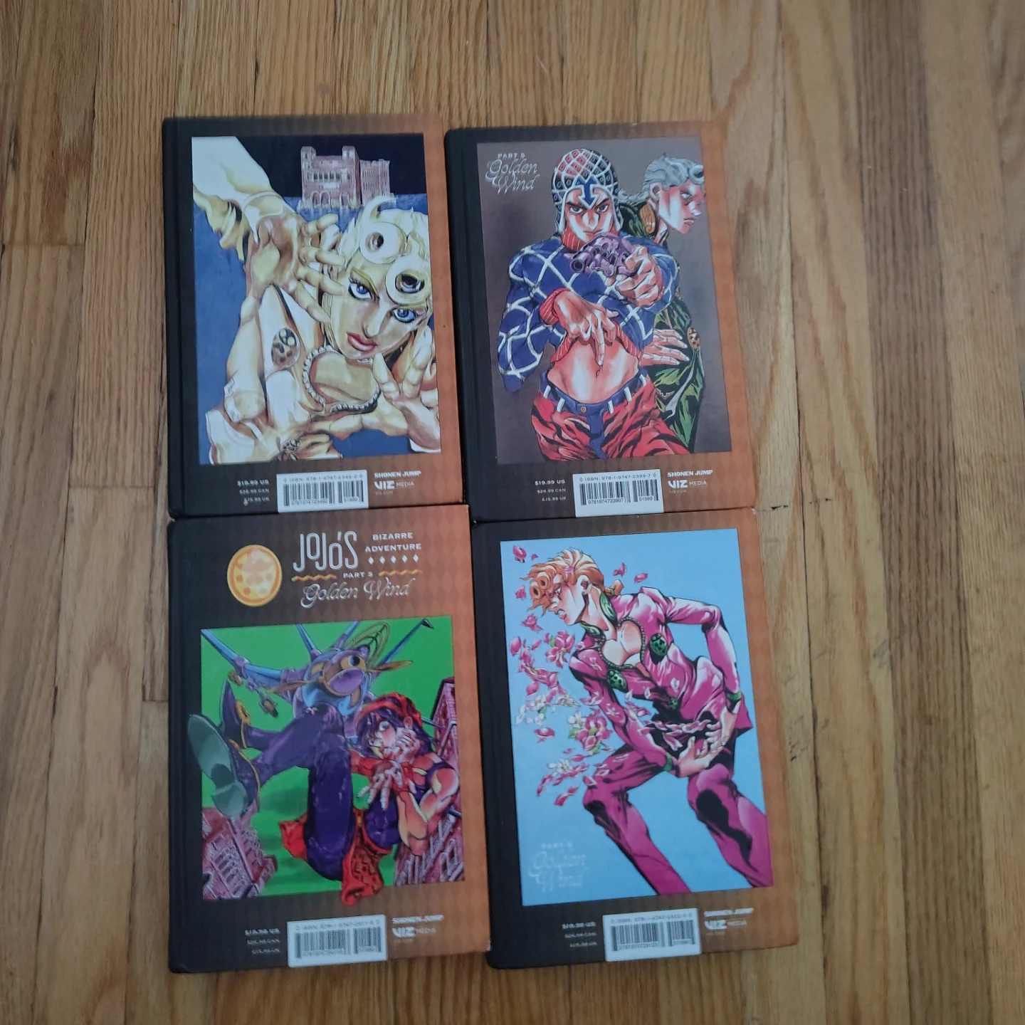JoJo's Bizarre Adventure: Golden Wind Manga Volumes 1-4 - photo 2