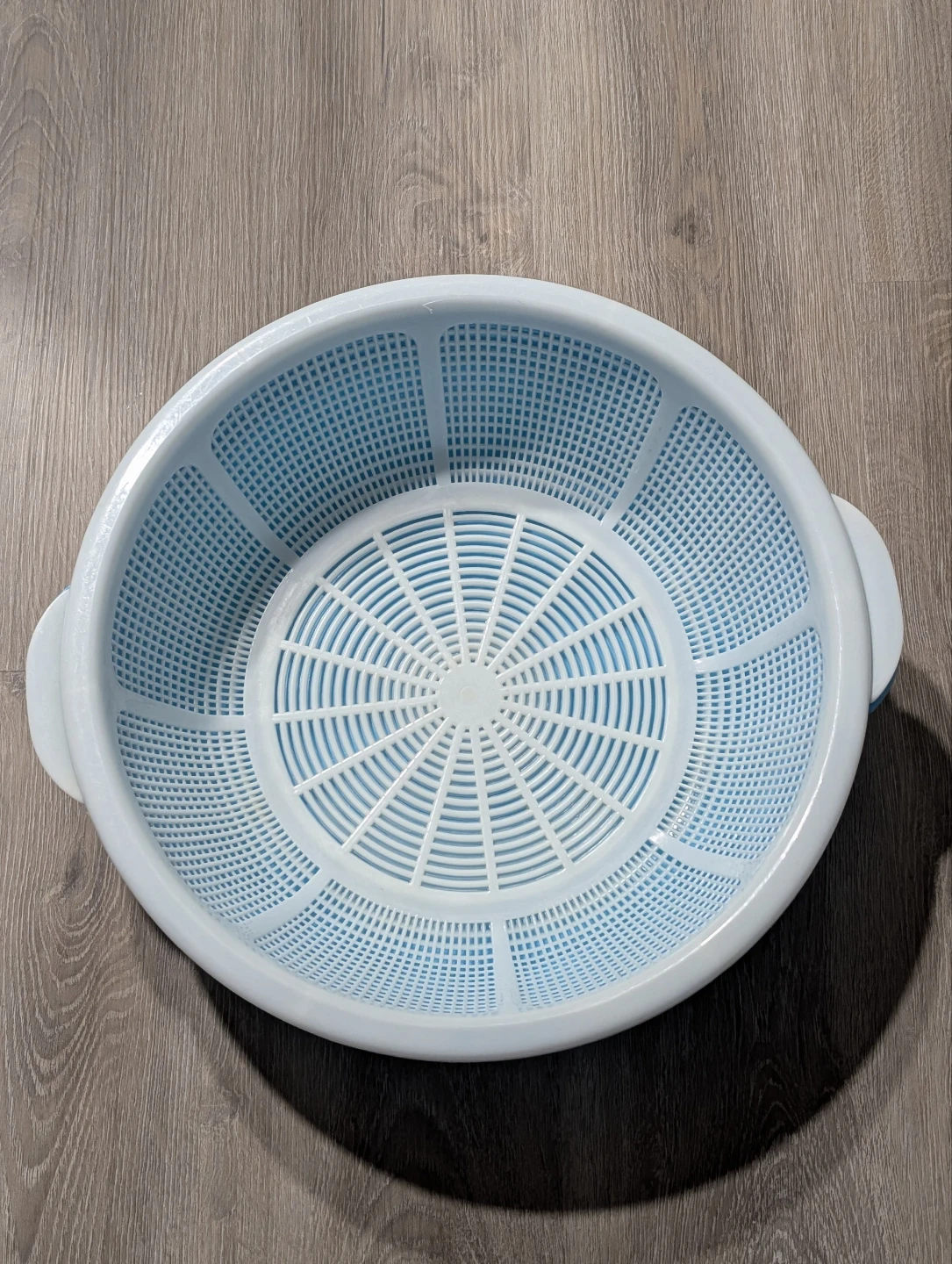 Large Blue Plastic Colander and Bowl Set - photo 2