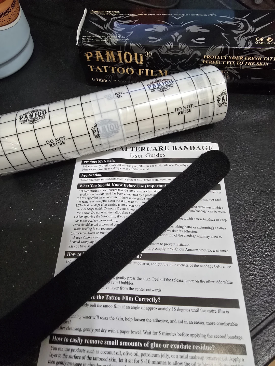 PAMIQU Tattoo Film 6 Inch x 2 Yards - photo 2