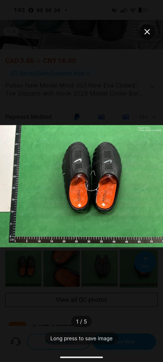 Putian New Model Mind-001 Eva Closed-Toe Slippers