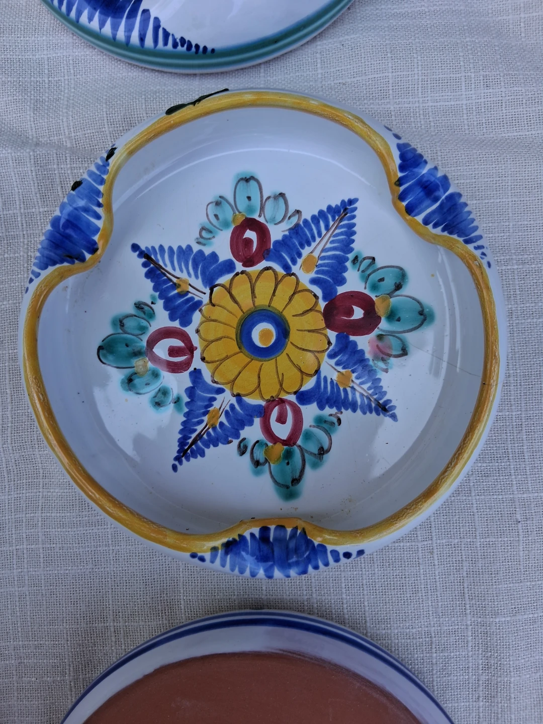 Set of 6 Slovak Ceramic Ashtrays - photo 5
