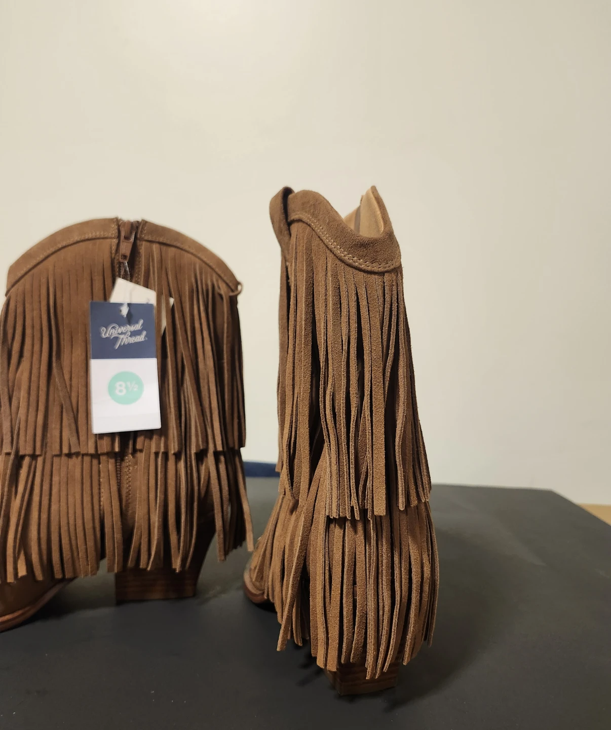 Universal Thread Fringe Boots Size 8.5 - photo 4