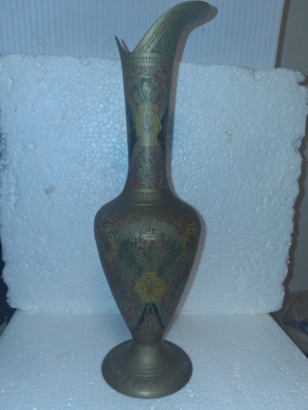 Vintage Decorative Brass Vase
