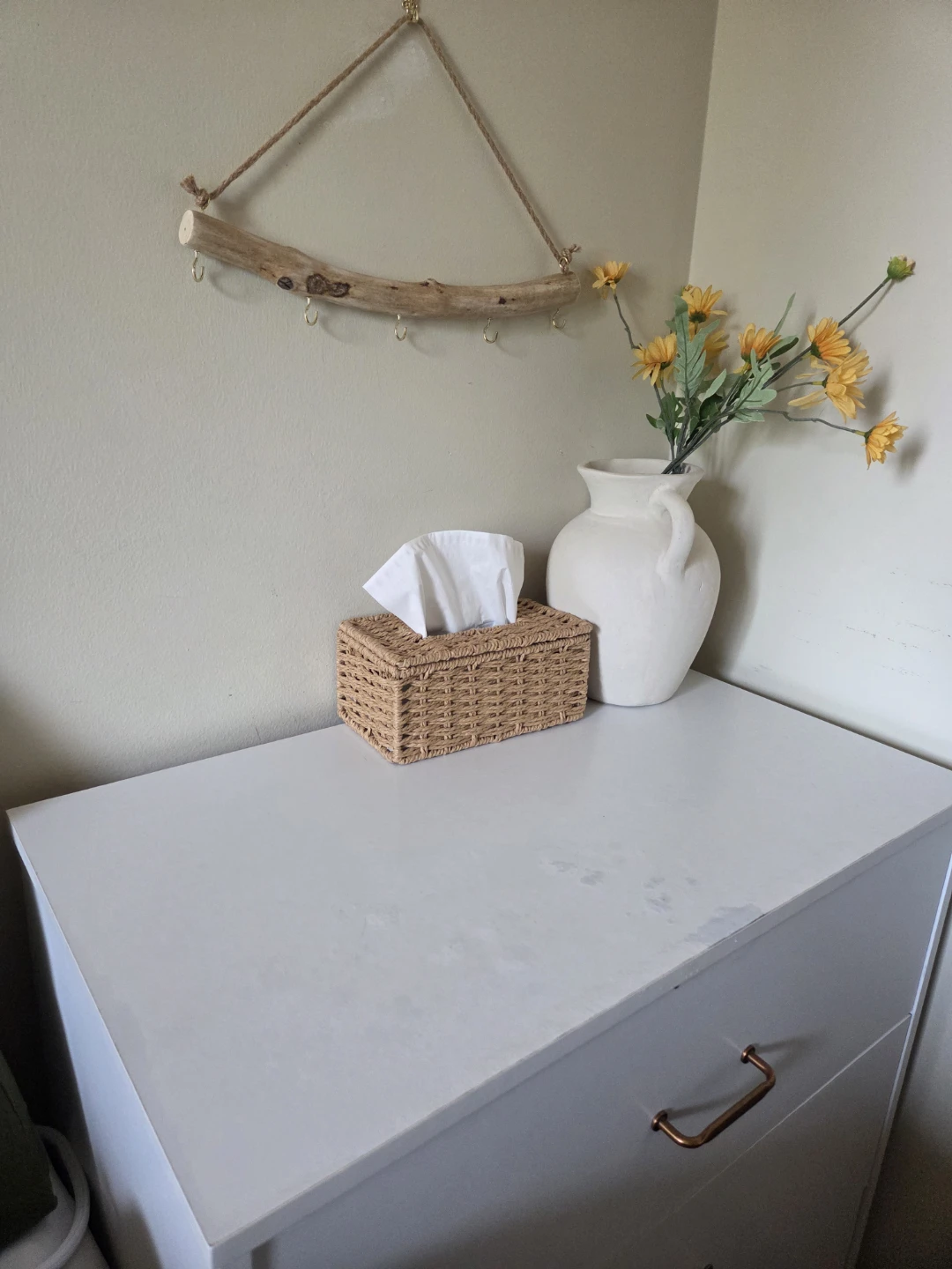 3 Drawer Dresser White - photo 2